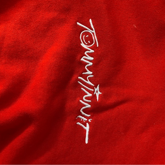COPY - Tommy Innit Merch. Red/White with embroidery. UNISEX Size L - Picture 3 of 4